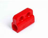 Wishbone shock absorber fork connection adapter (Red)