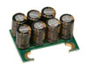 Power capacitors plate 7x470µF/16V
