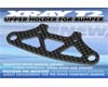 T2 Upper Holder for Bumper - 2.5 mm Graphite