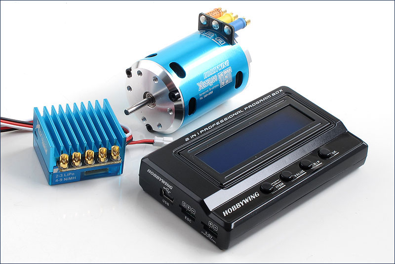 COMBO XS2A Blue (Xerun 10.5T , 3300kV, ESC Extreme, LCD Program box)
