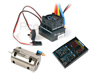Zestaw Regulator Justock Club Spec + Sensored 17,5T Gun Gray Motor + LED