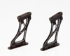 Rear Wing Mount CNC Alloy Black/High "1/10"