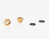 LED Holder CNC Alloy for 3mm Light, Golden