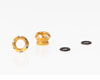 LED Holder CNC Alloy for 5mm Light, Golden