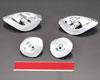 Alfa Romeo 8C "1/7", Chrome headlight reflectors