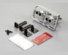 RC Drift Chrome Exhaust Set Double Type without LED