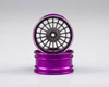 Lancia Delta HF Integrale CNC Alloy Rims (Gray/Purple)