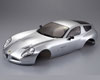 Alfa Romeo Tz3 Corsa Silver Ready to Use