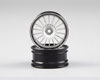 Alfa Romeo Tz3 Corsa, Cnc Alloy Rims (silver / Black)