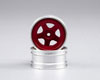Lancia Stratos (1977 Giro D italia), CNC Alloy Rims (Red / Silver)
