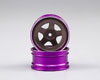 Lancia Stratos (1977 Giro D italia), CNC Alloy Rims (Gray / Purple)