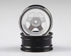 Lancia Stratos (1977 Giro D italia), CNC Alloy Rims (silver/black)
