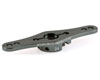 Aluminium Servo Doppel Arm 24Z (1-Ebene) Grau