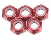 Lock-nut M3 red anodized