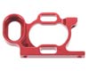 Power-pod plate right aluminium red anodized