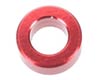 Bushing 4 x 7 x 3 mm for wheel red anodized
