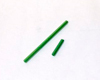 Aluminum Links for Rear Steer conversion for AX10 (Green)