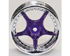 HW Wheel 10 Chrome/Metalic Purple (4)