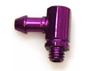 90 Degree Alum. Pressure Nipple Purple