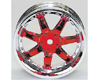 HW Wheel 11 Chrome/Metalic Red (4)