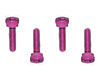Wkręt purpurowy M3x12mm (z łbem walcowym) - 4 szt.