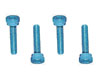 Wkręt niebieski M3x14mm (z łbem walcowym) - 4 szt.