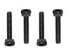 M3x18mm Zylinderkopfschraube schwarz (4)