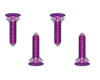 M3x12mm Senkkopfschraube purple (4)
