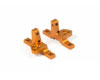 T4 Alu Upper Clamp with Adj. Roll-Center (L+R) - Orange