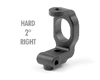 T2 Composite C-Hub Right - 2° Deg. - Hard - Foam-Spec