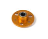 Alu Drive Flange with One-Way Bearing - 7075 T6 - Orange