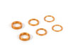 Set of Alu Shims (0.5mm, 1.0mm, 2.0mm) - Orange