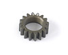 7075 16T pinion anodized with number indication