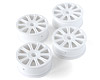 JCONCEPTS RULUX B4 FRONT WHEELS - WHITE (4)